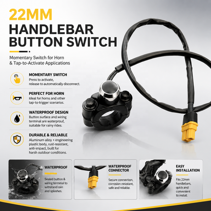 Universal Battery Powered Horn, Headlight, Rock Light
