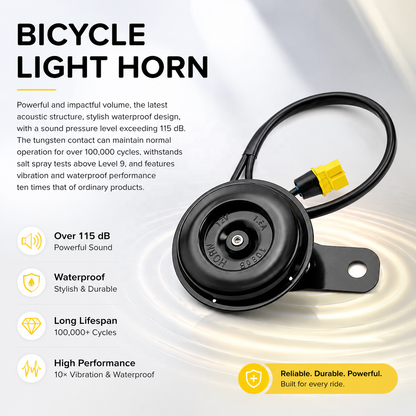 Universal Battery Powered Horn, Headlight, Rock Light