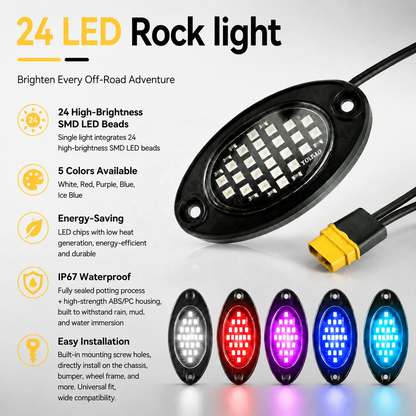 Rock Lamp Kit with Battery Case