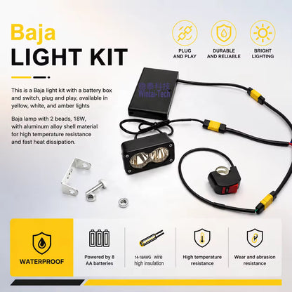 Baja Light Battery Powered