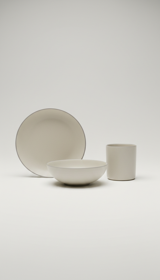 Matte Porcelain Tableware Set