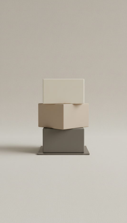 Modular Storage Box in Sculptural Form